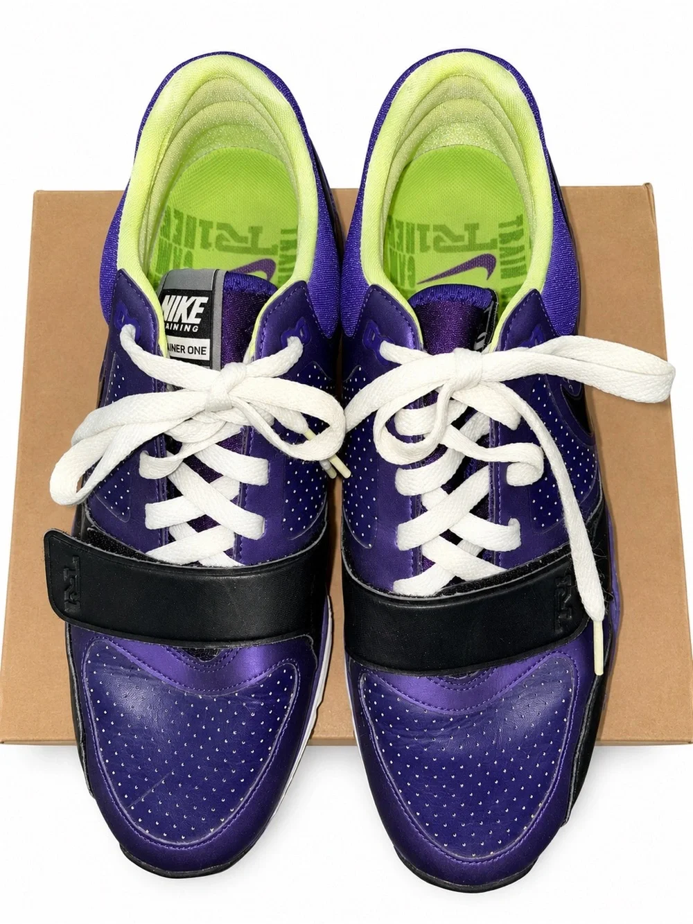 Nike Max Air Trainer One Purple Black Women’s Size 9.5 Medium Crosstrainers
